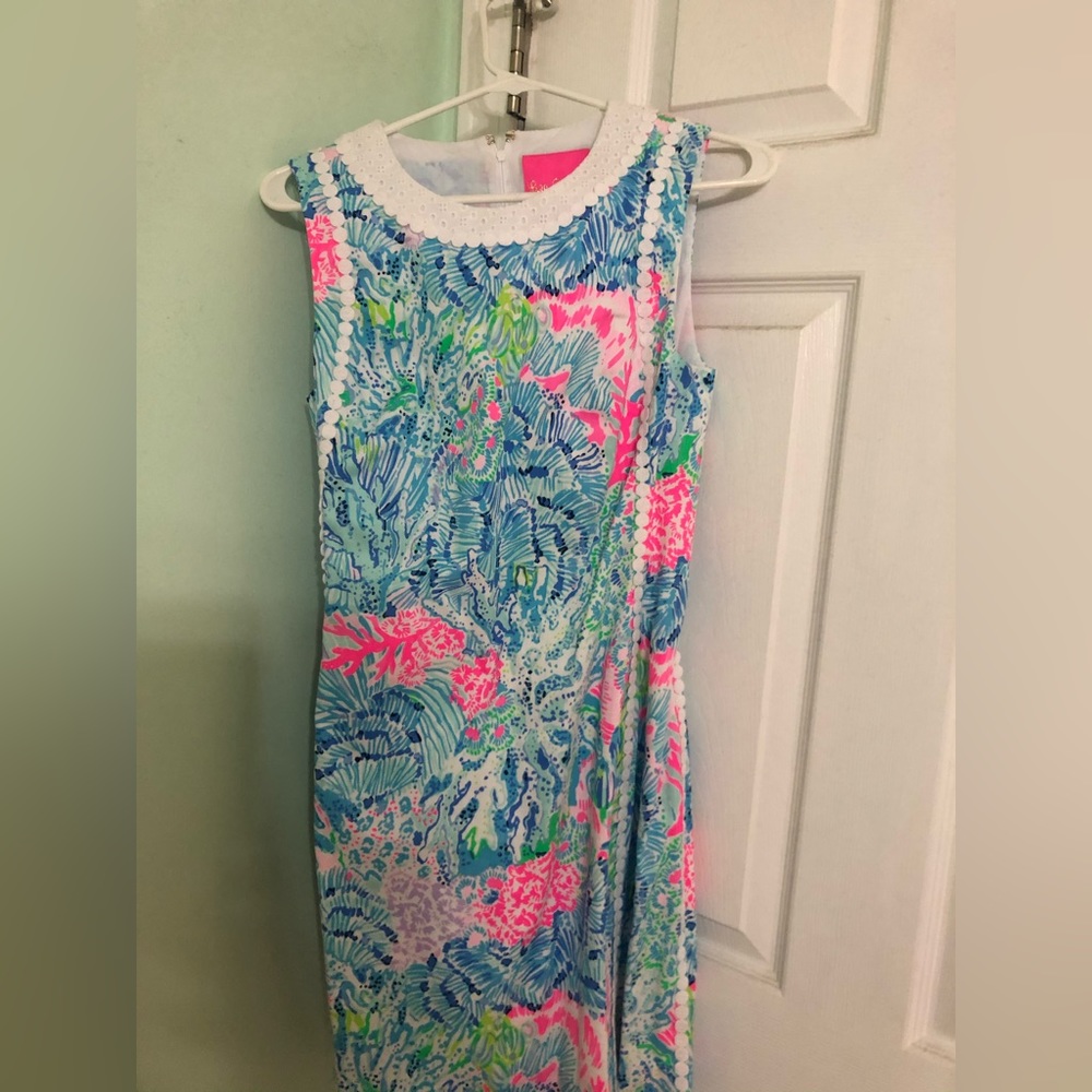 Lilly Pulitzer size 2 mila sheath dress